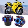 Pair of Motorcycle Wheel Front Fork Frame Slider Aluminum Alloy