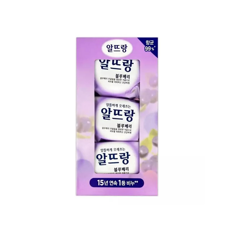 알뜨랑 O 알뜨랑 블루베리 비누 140g 3P O Tight Blueberry