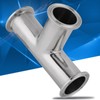 1 PCS Standard Stainless Steel Clamp Tee 3 Way Φ38*1.5