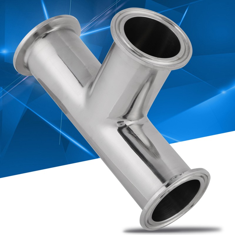 1 PCS Standard Stainless Steel Clamp Tee 3 Way Φ38*1.5