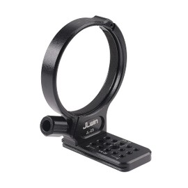 Hersmay Tripod Collar Mount Ring for Sigma 100-400 F5-6.3 DG DN OS Lens(E Mount/L Mount/FX Mount),for Sigma 105mm F1.4 DG HSM Art(EF Mount/FX Mount/E Mount/L Mount) Built-in Arca Quick Release Plate