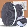 Window & Door Gap Sealing Weatherstrip - Draft Blocker for Entryways Draft Blocker