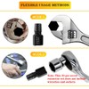 10 Pcs Screw Extractor Set, Hex Head Easy Out Bolt