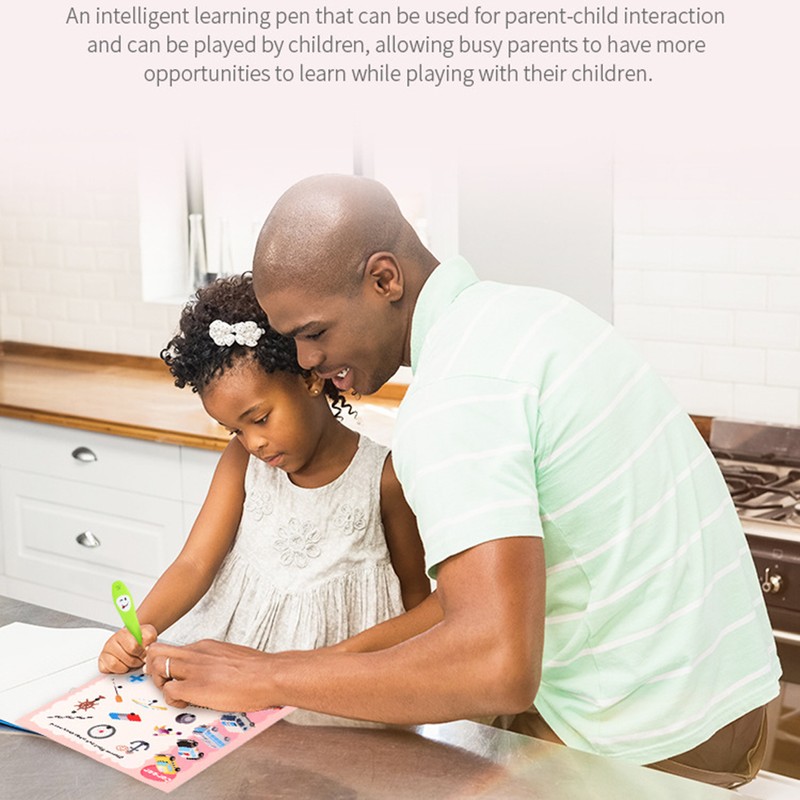 Electronic English Book with Smart Logic Learning Pen Early Education