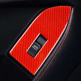 AIRSPEED Subaru BRZ ZC6 Toyota 86 ZN6 Dedicated Door Window Button Door Switch Cover Interior Panel Carbon Fiber 2012-2020 Applicable Dirt Resistant Scratch Resistant Accessory Interior Parts Right
