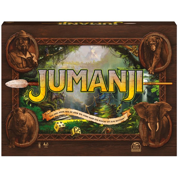 Spin Master Games Jumanji Het Jeu - Jeu de Plateau d'aventures - édition française 6063732