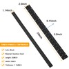 2Pcs Heavy Duty Piano Hinge, 20” Long x 2” Open