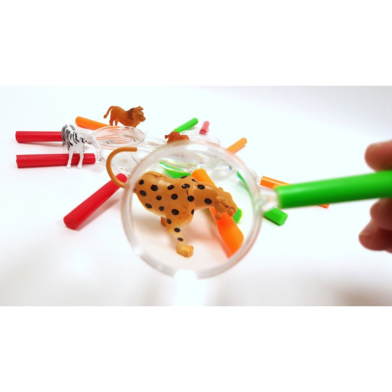 Children's Magnifying Glasses, Party Accessories, by Dondor (12 Pack)
