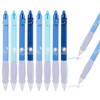 8 pieces erasable neutral pen, neutral pen of the press,