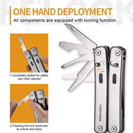 Roxon S804 Flex Multi tool Open-Source Modular Design and Customizable Multitool for Everyday Carry (EDC), Hobbies & Outdoors | Roxon