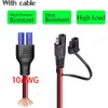 YETOR 10AWG SAE to EC5 Connector Extension Cable,with 15A Protection
