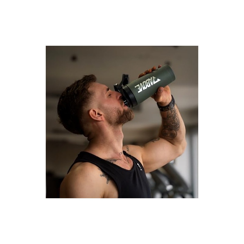 ABOVE. Protein Shaker Stainless Steel 750 ml - BPA Free