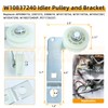 LAWNEAGLE 4392067 Dryer Repair Kit - Includes WPW10314173 Drum Support