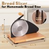 Manual Bread Slicer, Versatile Hand-Crank Bread Slicer for Bakeries, Coffee