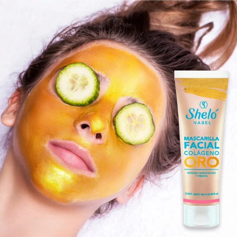 Mascarilla Colageno Rostro Hidratante Anti Arrugas