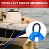 NIUTRIP 4FT Bungee Dock Line with Foam Floats Stretchable Boat