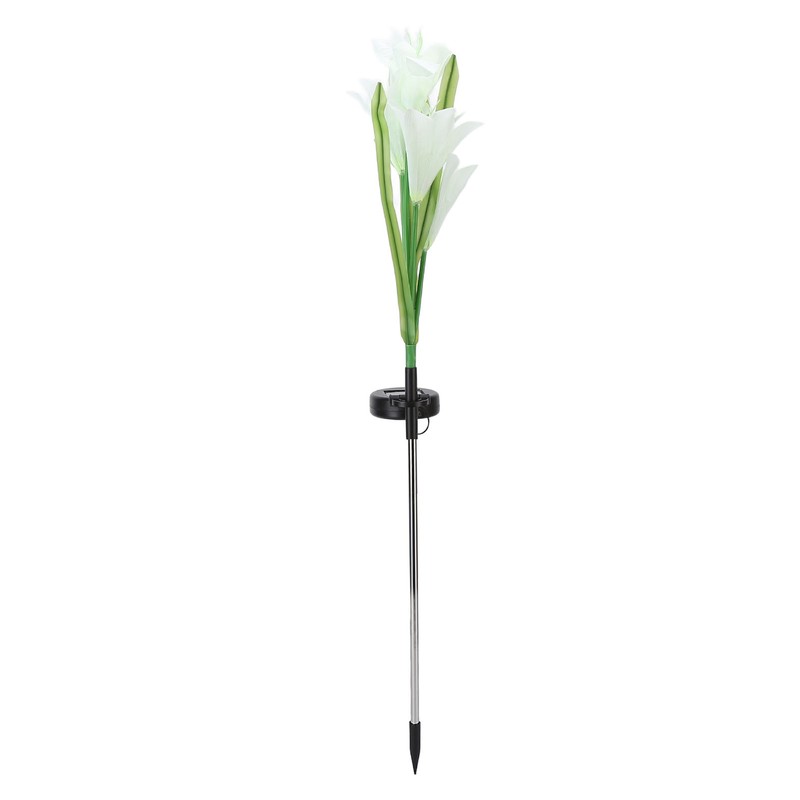 Solar Powered Flower Lights Waterproof Outdoor Solar Garden Stake Lights