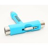 INSTSK8 MK1 Axle Nut Set Included Skateboard Skateboard Tool Wrench
