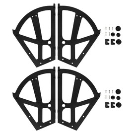 Tilt Fitting for Shoe Cabinets, Shoe Rack, Pack of 4 Shoe Cabinet Hinge Plastic Drawers Hinge Turing Rack Replacement for Storing and Arranging Shoes