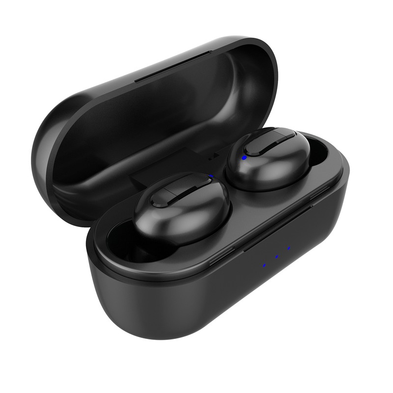 True Wireless Earphones Bluetooth 5.0 Headphones with Mic IPX5 Waterproof