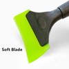 Ewrap Green Shower Squeegee for Bathroom Rubber Squeegee Windscreen Wiper