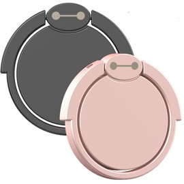 sphires 2 Pack Robot Design Ring Phone Holder for Magnetic Phone Car Mount Durable & Stylish Phone Ring Holder Metal Plate for Car Magnetic Phone Holder…