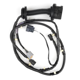 PWR FEVER Rear Passenger Side Door Jumper Wire Assembly 2009-2014 Compatible with Ford F150 Crew Cab Replaces 9L3Z-14630-CAA, AL3T-14632-DD, 9L3T-14632-JCA Rear Door Wiring Harness (Right)