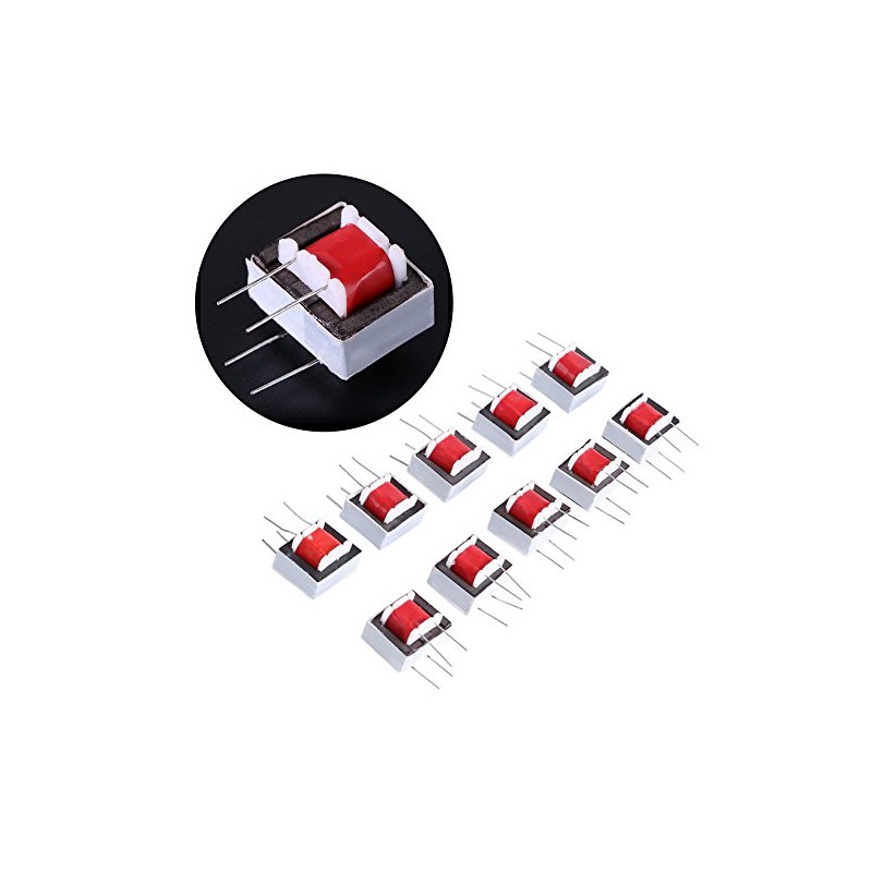 Yosoo nineone Audio Transistor Film Capacitor 10pcs Audio Transformer 600:600