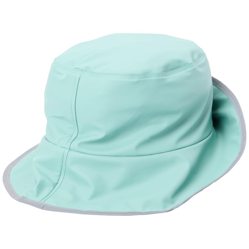 Playshoes Unisex Children's Rain Hat Waterproof Rain Hat, Green Fleece