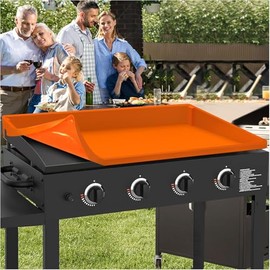 36" Blackstone Silicone Griddle Cover - Handles & All-Round Edge Design Blackstone Griddle Cover and Floor Mats