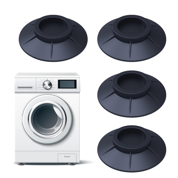 Pack of 4 Washing Machine Vibration Absorbing Pads, Washing Machine