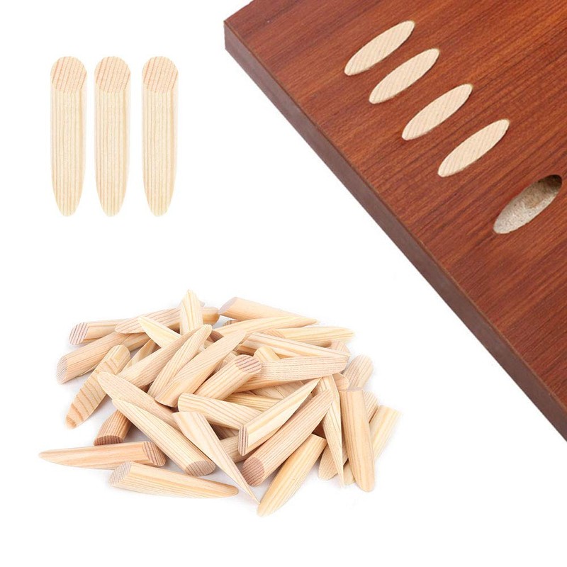Pack of 50 Wooden Pocket Hole Plugs, Wood Pocket Hole