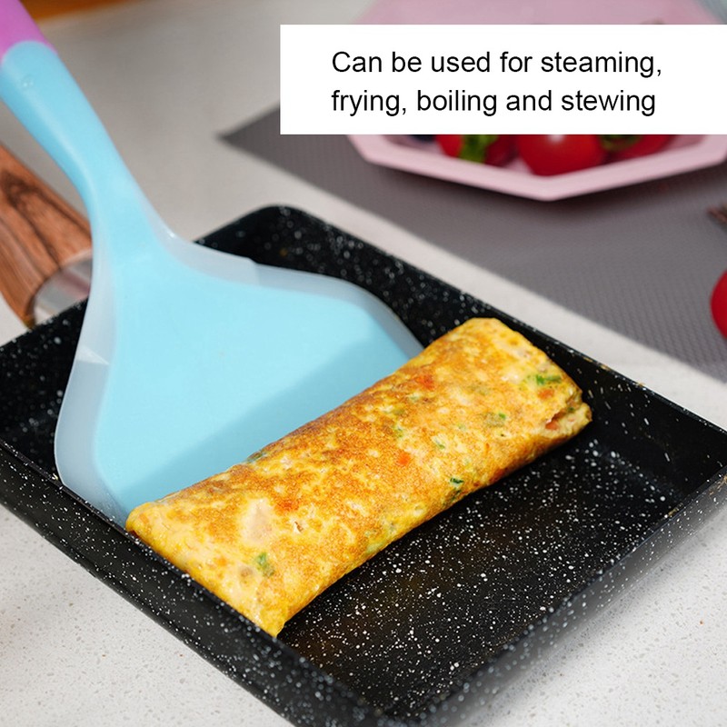 Tamagoyaki Rectangular NonStick Saucepan Black Practical Frying Pan Kitchen Supplies