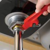 Uadme Offset Pipe Wrench, 9.5 inch Plumbing Hand Tools, Plumbers