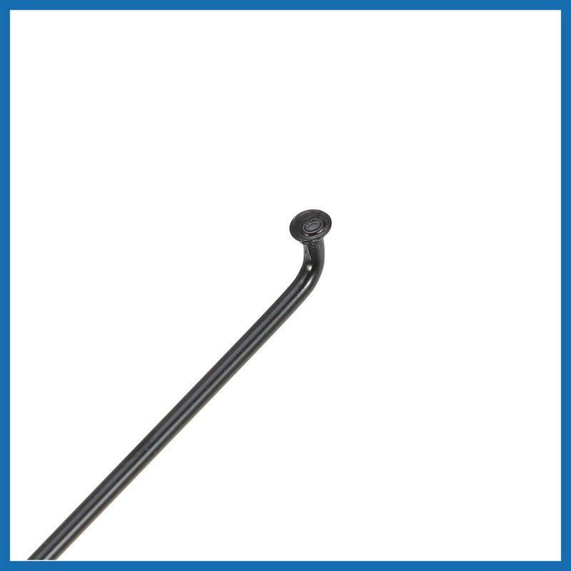 A ABSOPRO 12 Pcs 14G J Bend 282mm Bike Bicycle