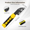 1Pc/2Pcs Wire Straightener Stainless Steel Wire Straightening Tool Electrical Box