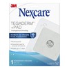 Nexcare Tegaderm + Pad Transparent Dressing, Absorbent Pad Wicks Fluid