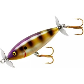 Cotton Cordell Crazy Shad 3 inch Topwater Prop Lure Classic Bass Fishing Lure - Frog