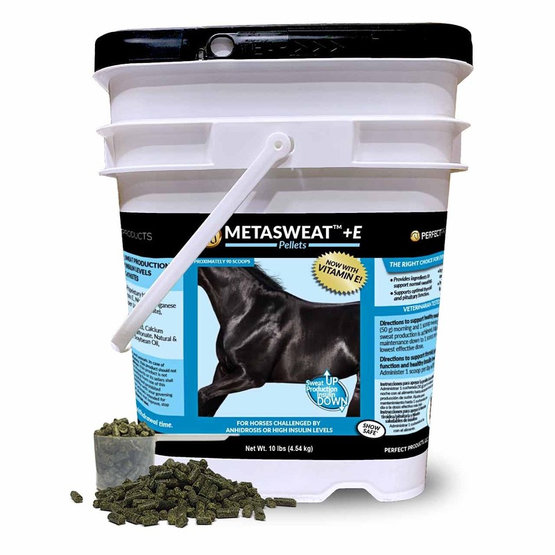 MetaSweat™ +E Performance and Anhidrosis Pellets (3lb)