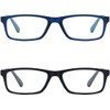 Reading Glasses for Men/Women with Spring hinges, Rectangulart Computer Readers