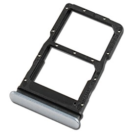 ExtKry SIM Karte Rahmen SIM Kartenfach für Honor X8a Dual SIM Tray kartenhalter Original qualität Card Tray + SIM Pin (Weiß)