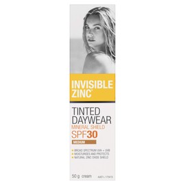 Invisible Zinc Tinted Daywear (Medium) SPF 30+ UVA-UVB 50g