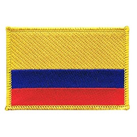 Flaggenfritze Colombia Flag Patch + Free Sticker