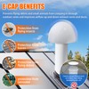 PVC Roof Vent Cap for 1-1/2", 2" and 3" Houses