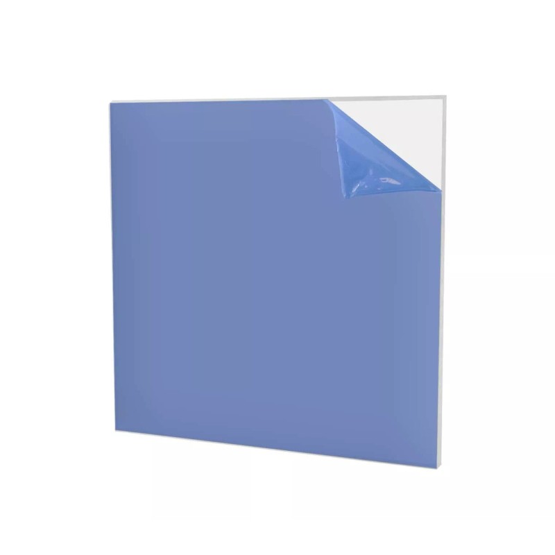 3" x 3" Clear Acrylic Sheet Pack of 5 Square