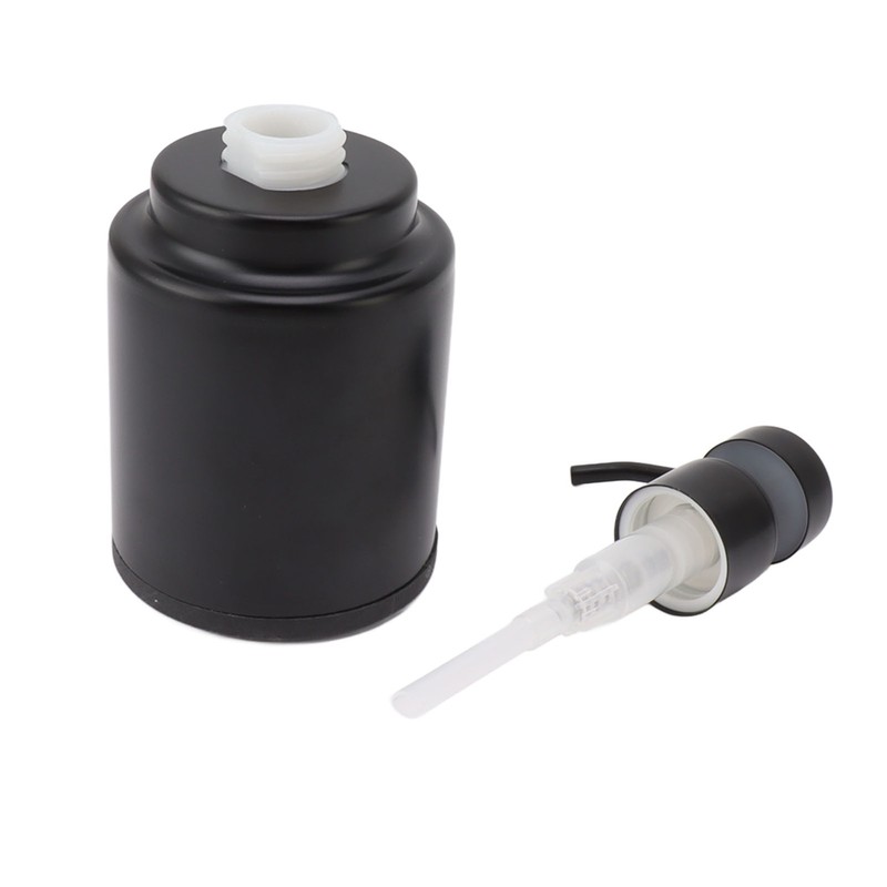 Stainless Steel Soap Dispenser Manual Liquid Pump Hand Press Bottle