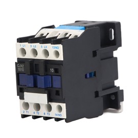 220V 18A AC Contactor Normally Open Electric Contactor Silver Alloy Contact M5 Screw CJX2‑1810