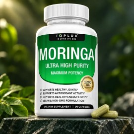 Moringa Suplemento Herbal Bienestar 1200 Mg 90 Cápsulas