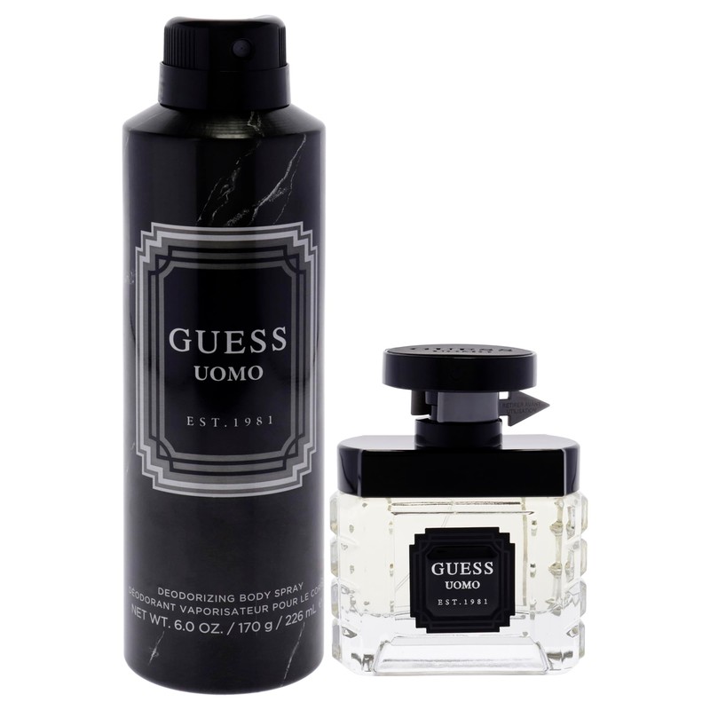 Guess Uomo for Men - 2 Pc Gift Set 1.7oz