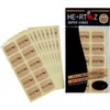 HEARTZ Hearts Super Seal Regular Type, 80 Sheets (8 Sheets)